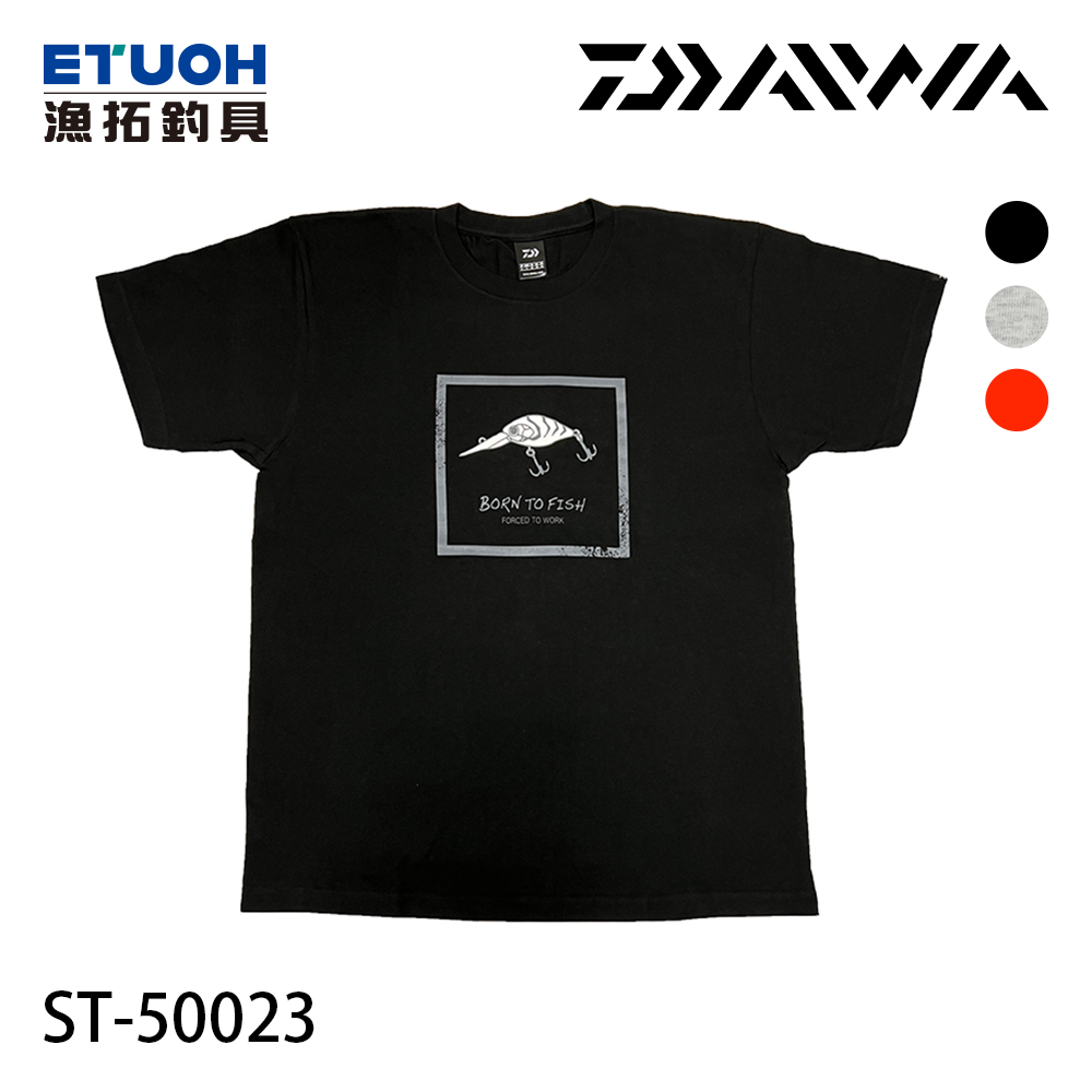 DAIWA ST-50023 黑 [短袖T恤]